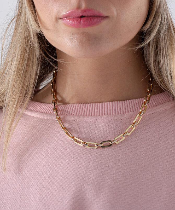 Örme Kumaş Bisiklet Yaka Beli Büzgülü Crop Sweatshirt - Pudra - Görsel 3